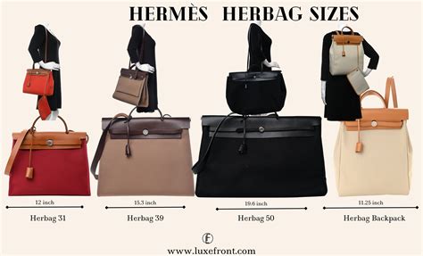 hermes herbag price list